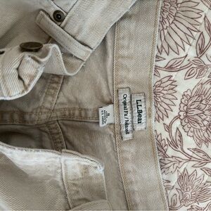 L.L.Bean Beige Vintage Jeans High Waist